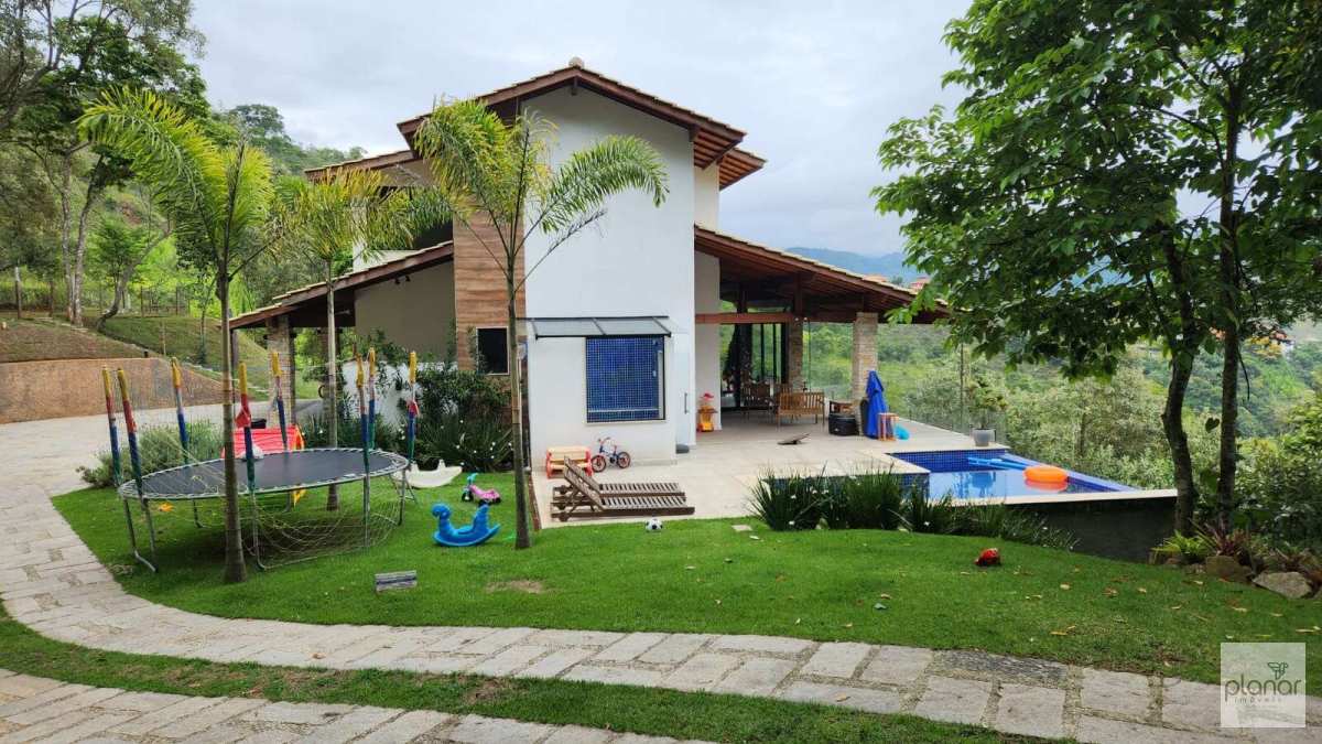 Casa de condomínio à venda com 4 quartos - Nogueira,Petrópolis
